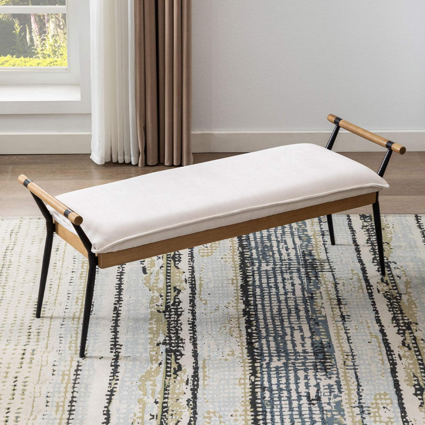 Alvin Upholstered Bench