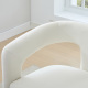 Dove 47'' Bench with Back