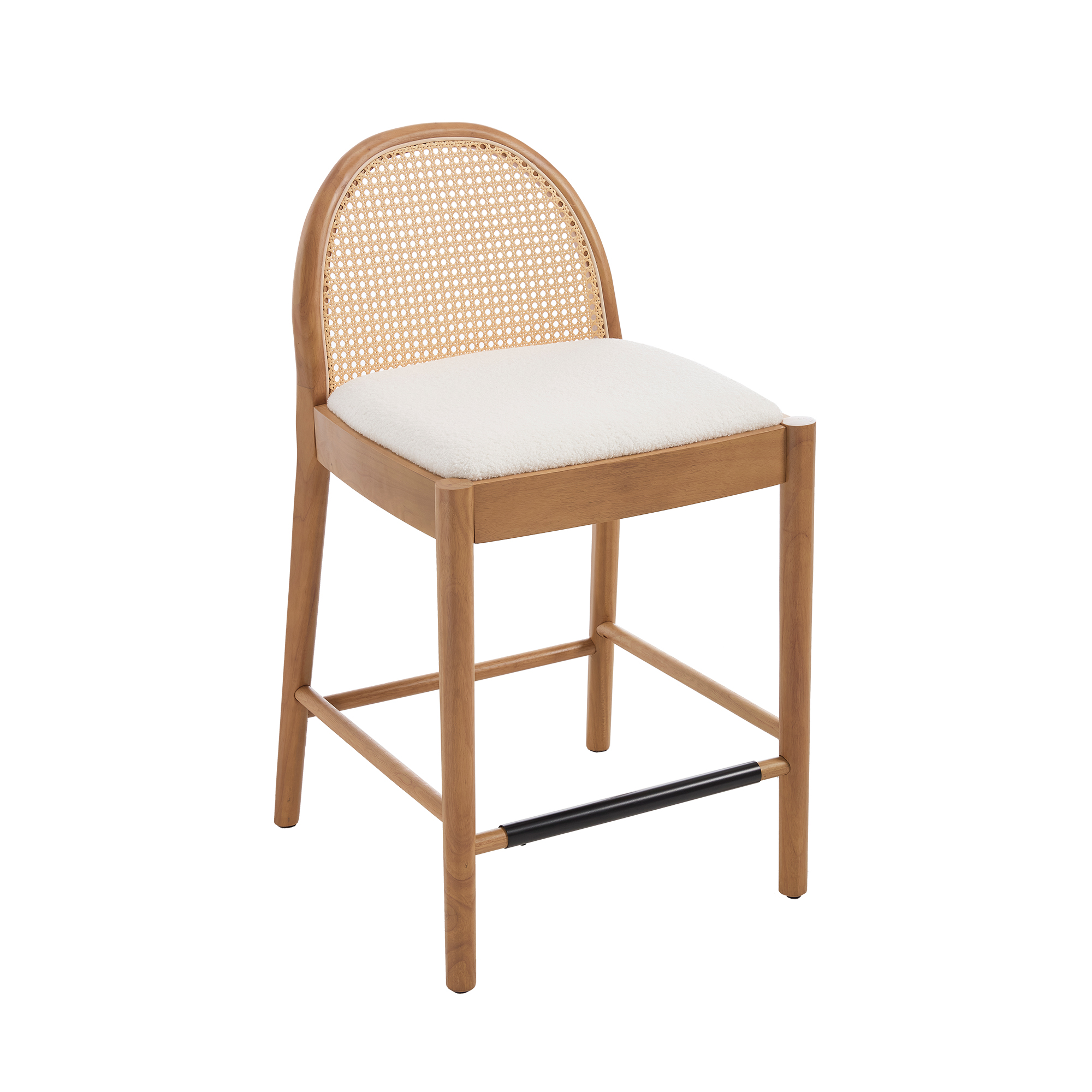 Salem Rattan Bar Stools (Set of 2)
