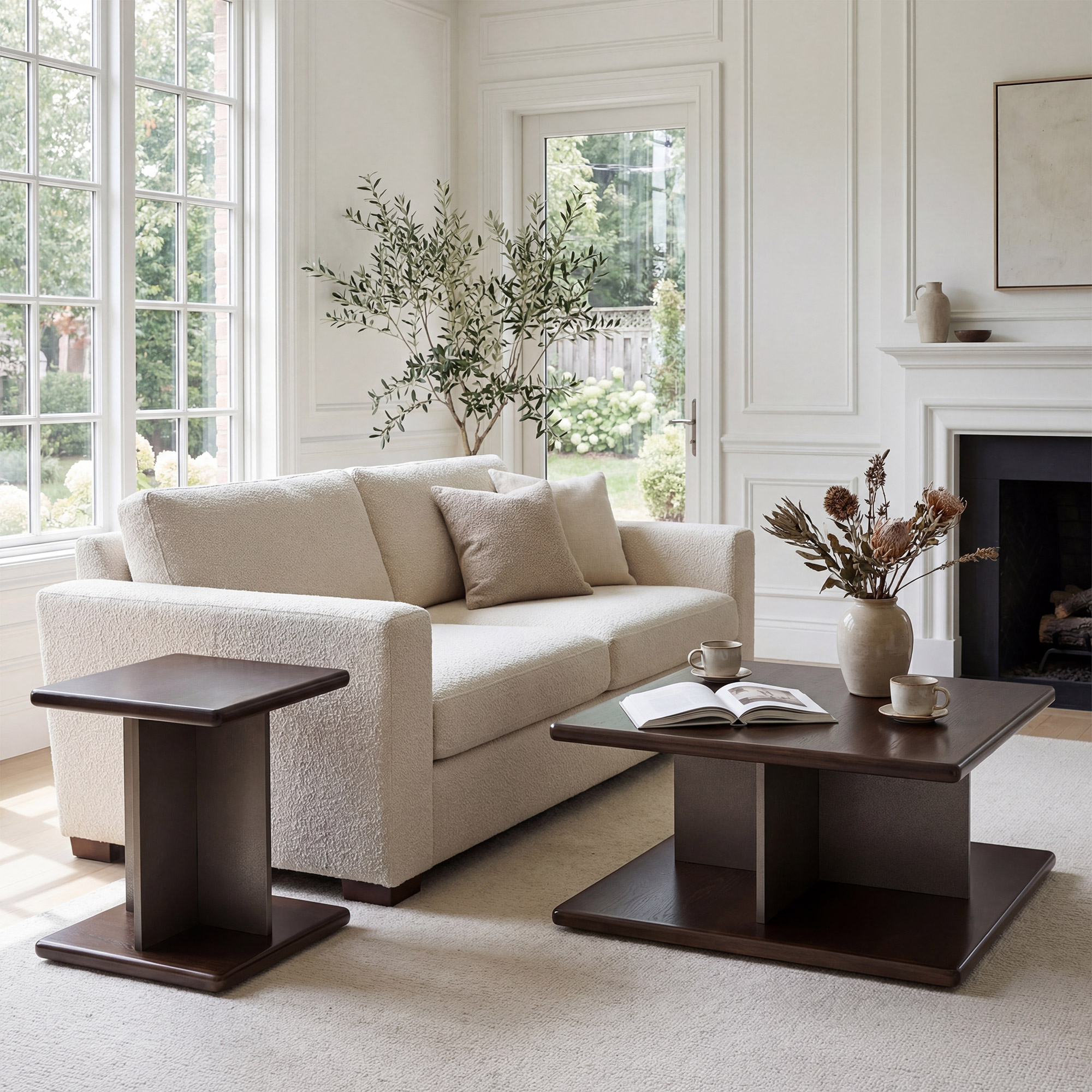 Partition Coffee Table Set