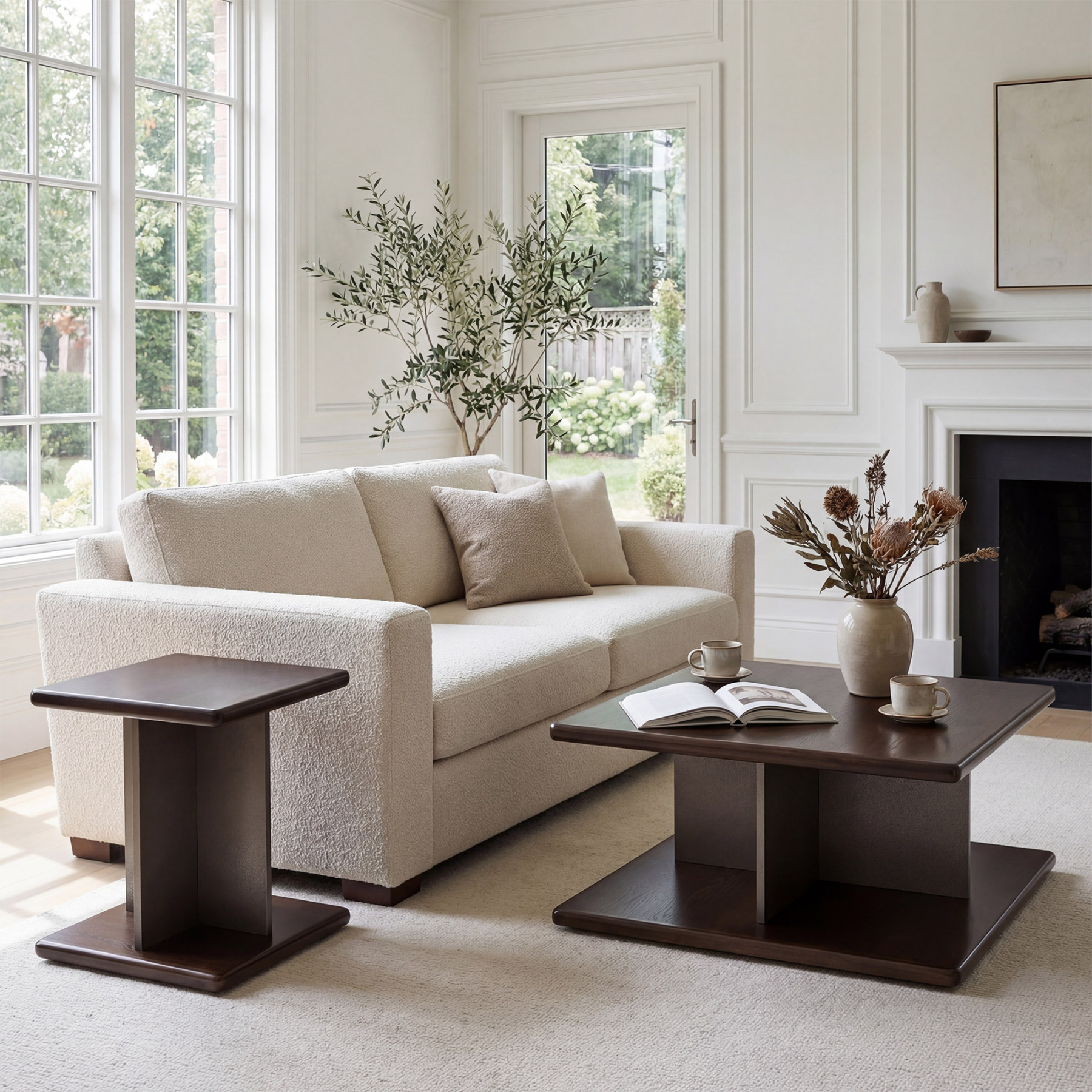 Partition Coffee Table Set