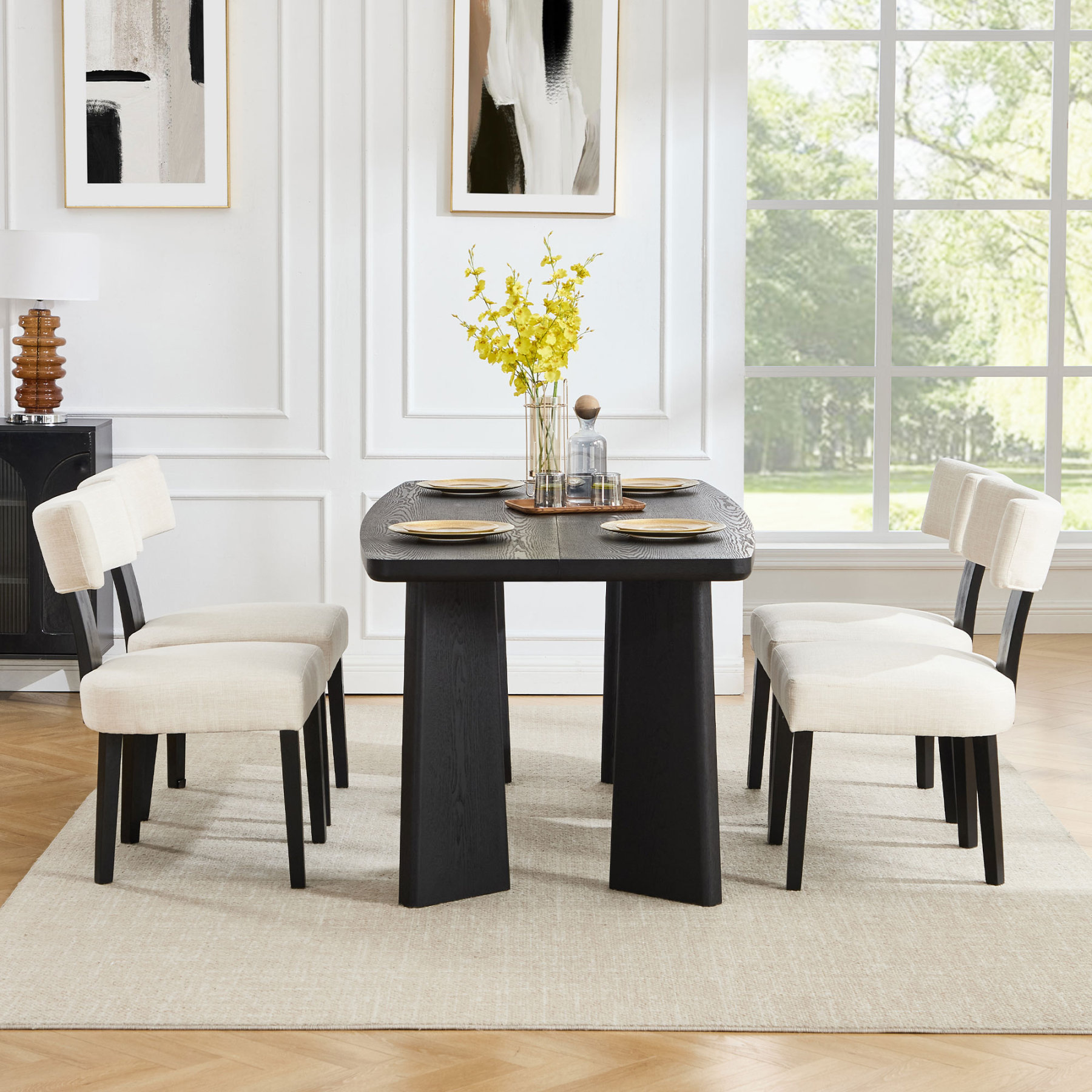 Rectangle Dining Table 71''
