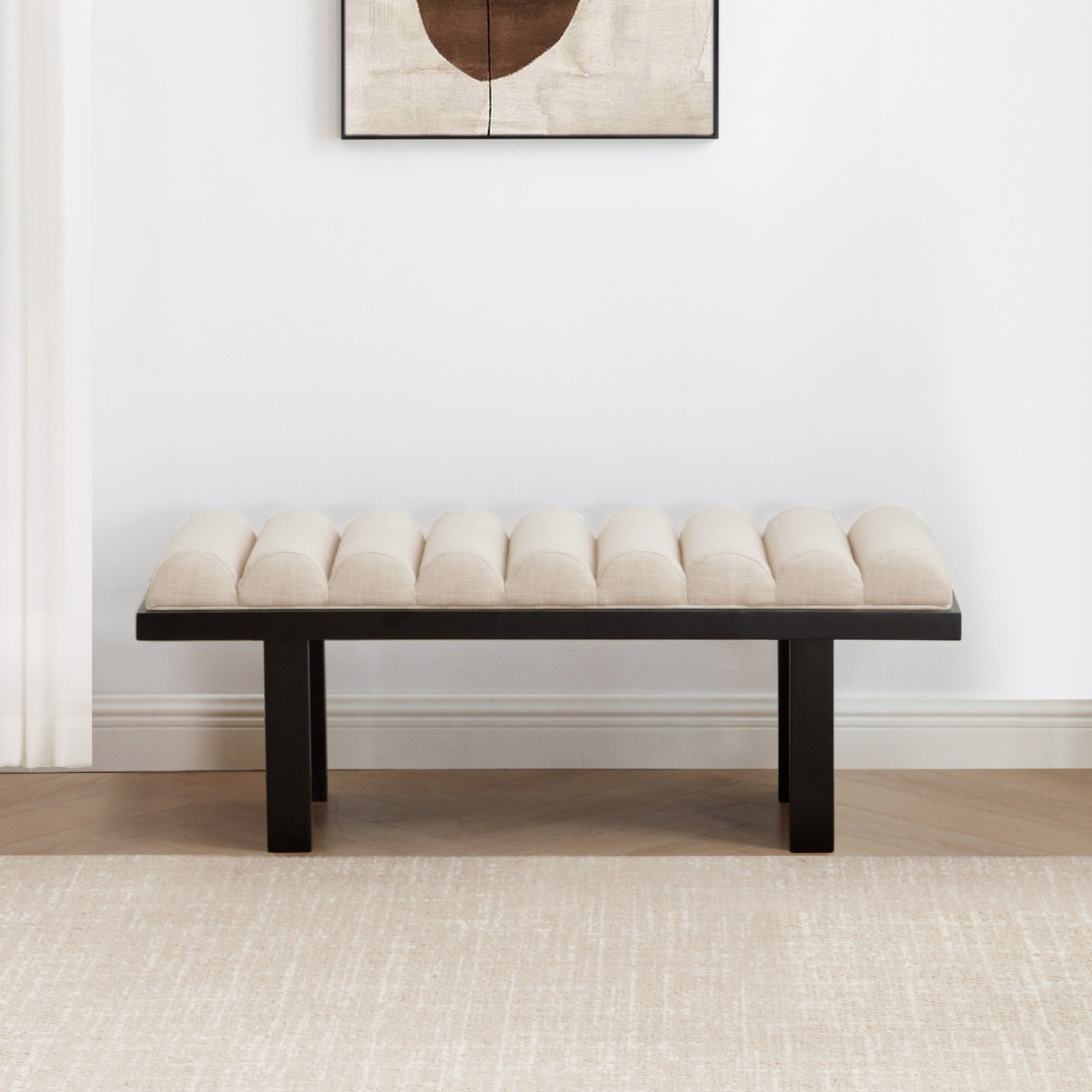 Perrots Fabric Bench