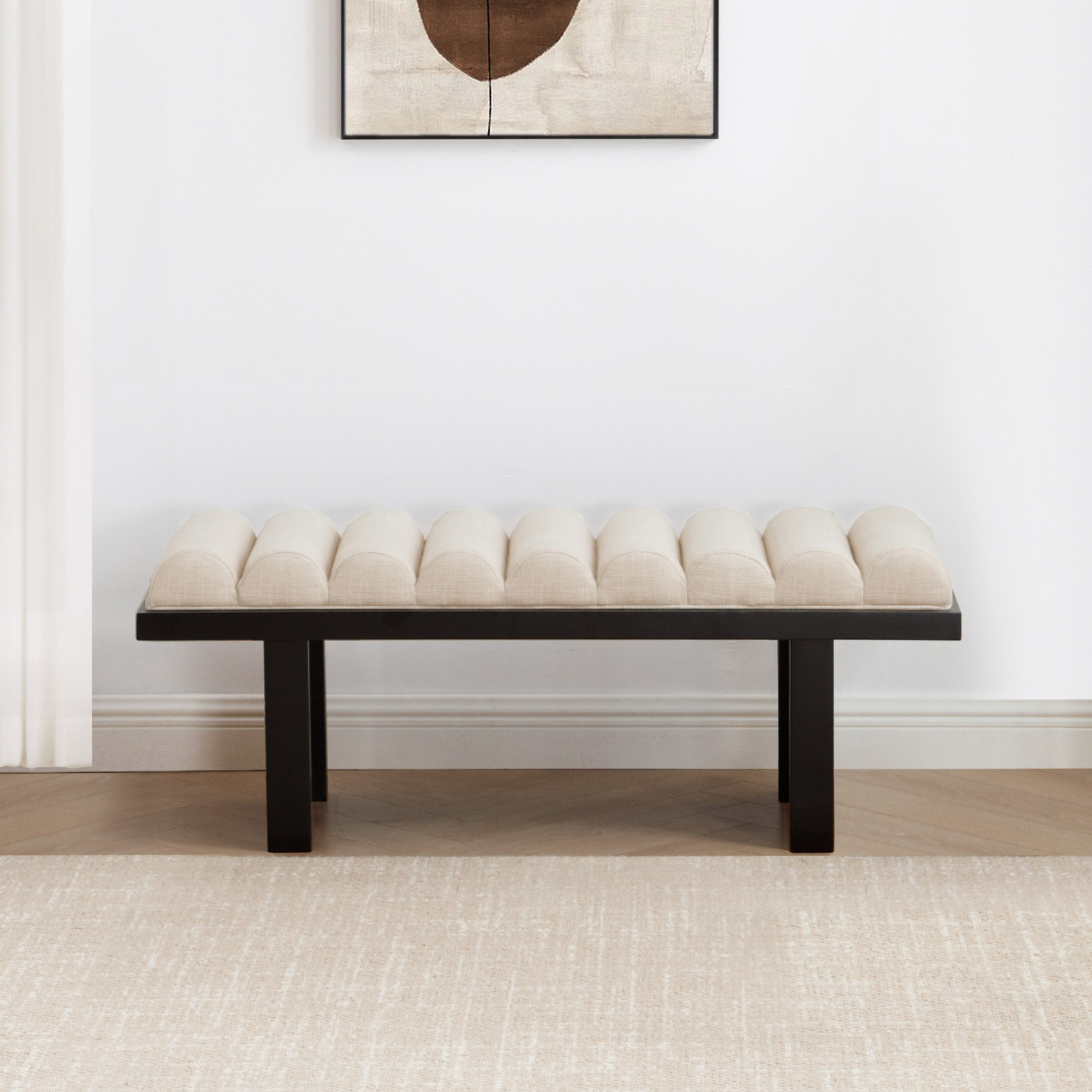 Perrots Fabric Bench