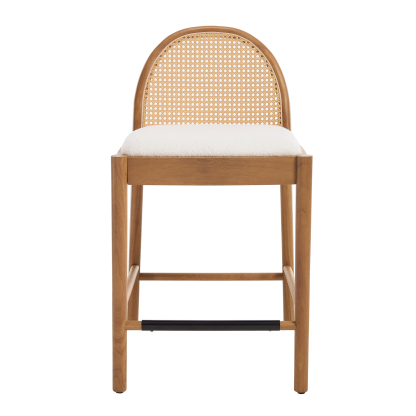 Salem Rattan Bar Stools (Set of 2)