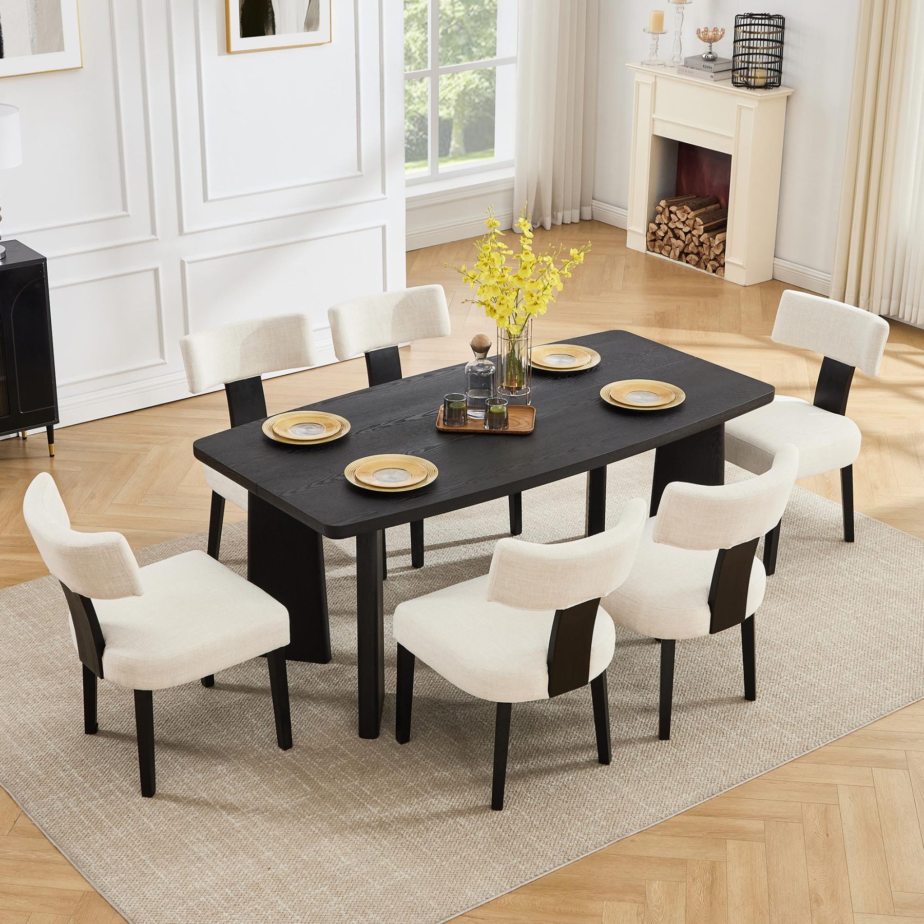 71 '' Rectangle Dining Table Set