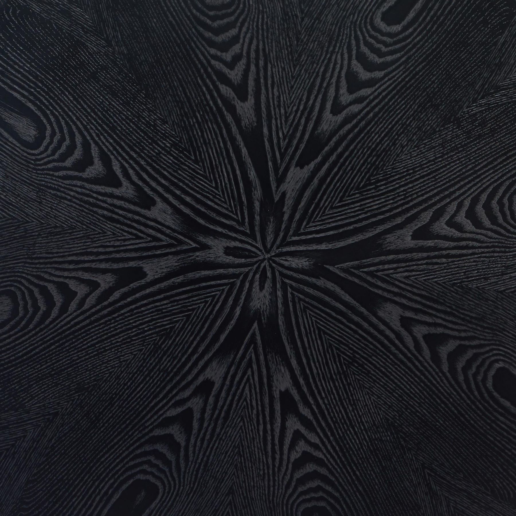 35'' Tulip Black Dining Table