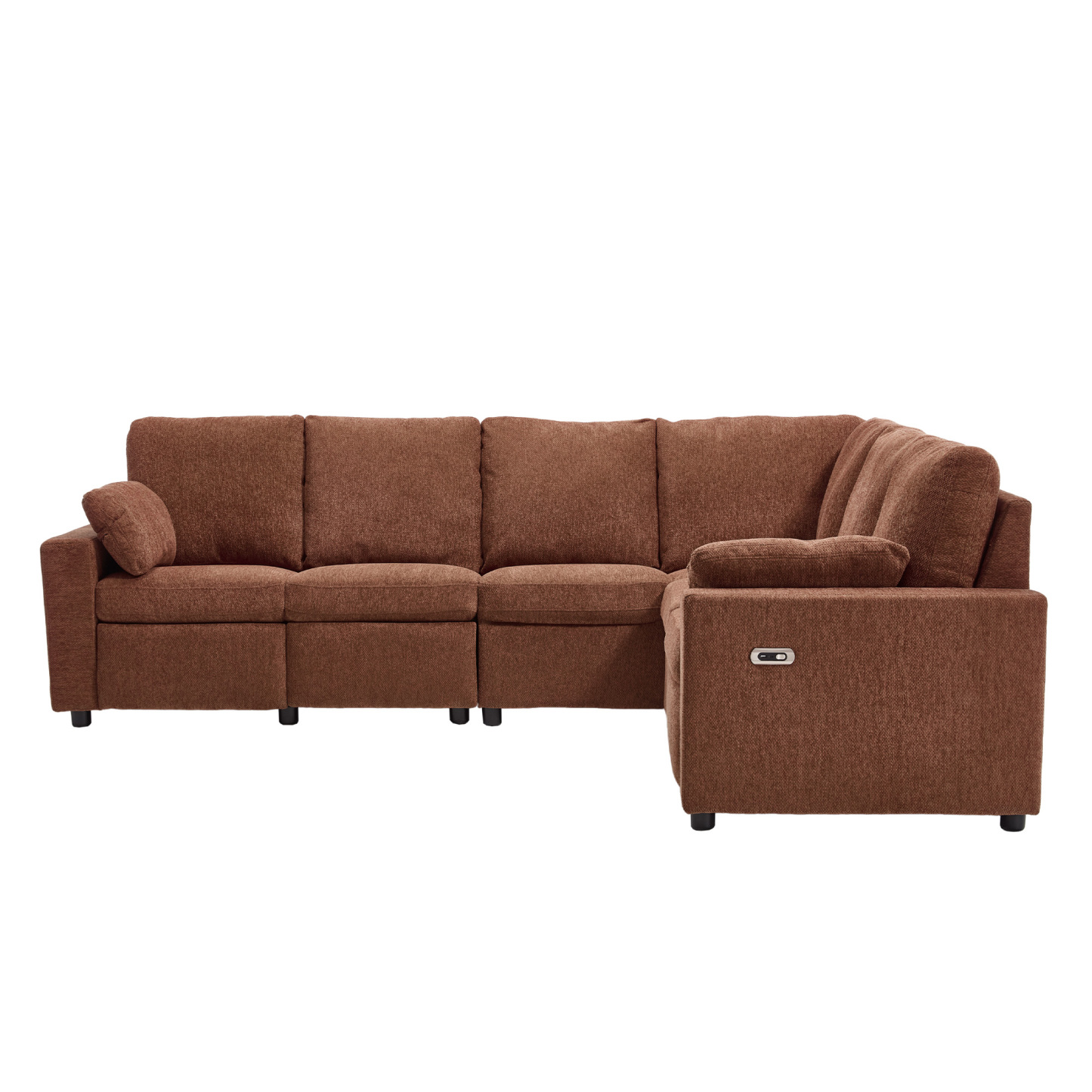 Levi Reclining Sectional Sofa With Storage