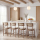 Walter Cane Counter & Bar Stools (Set of 2)