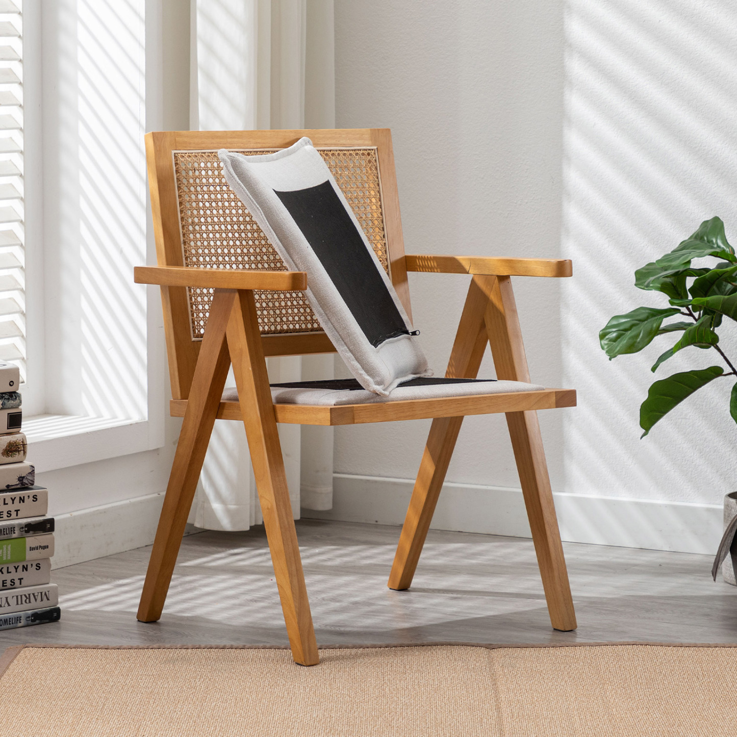 Cross Cane Armchair