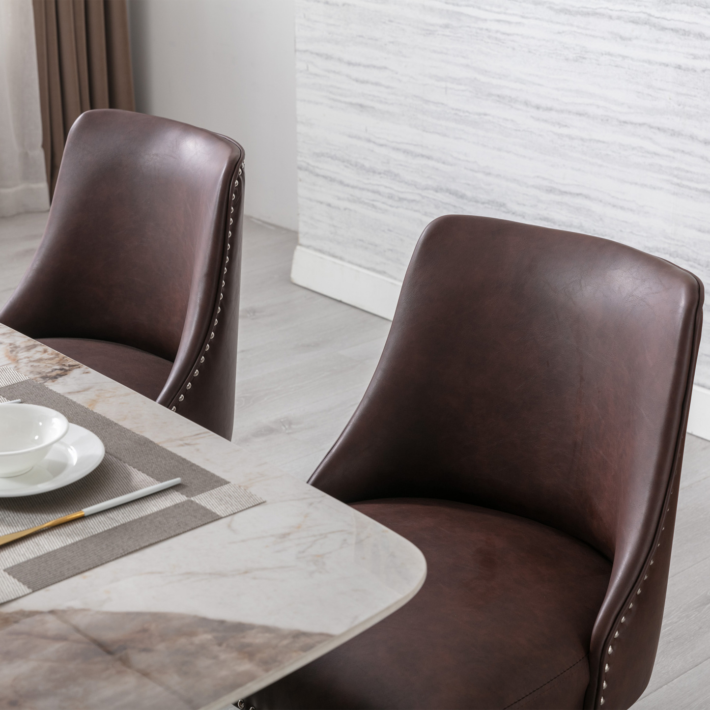 Eloise Linen Dining Chairs (Set of 2)