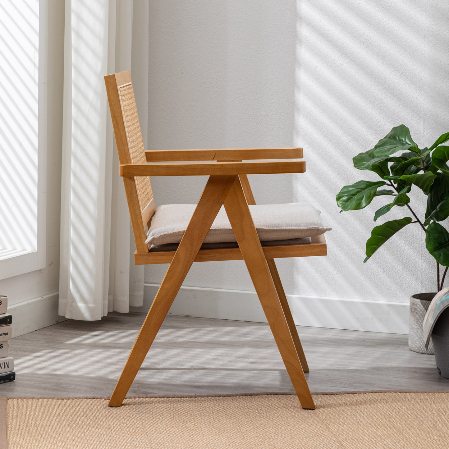 Cross Cane Armchair