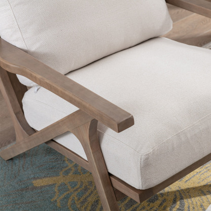 Charles Leather Lounge Armchair