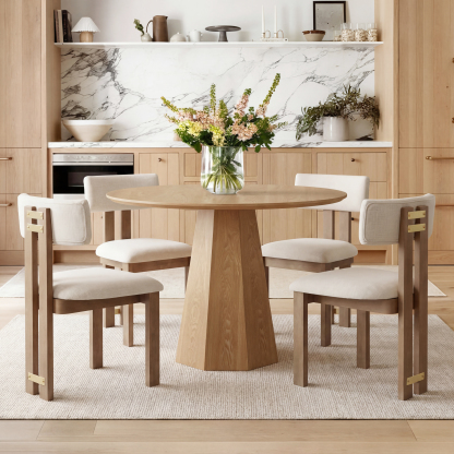 Griid Dining Chairs (Set of 2) - Modern Solid Wood Dining Chairs