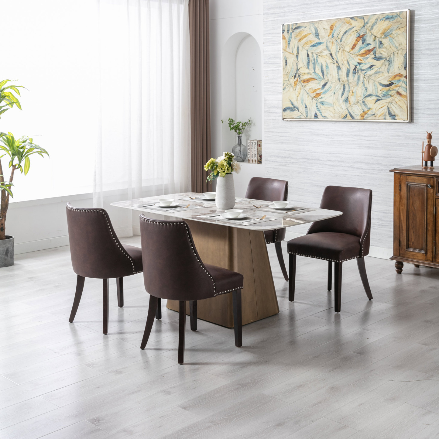 Eloise Linen Dining Chairs (Set of 2)