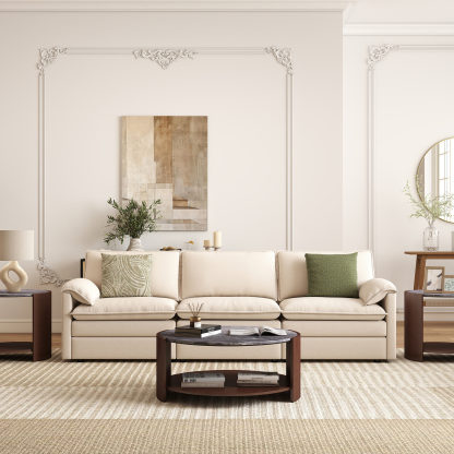 Gia Cultured Marble Coffee Table