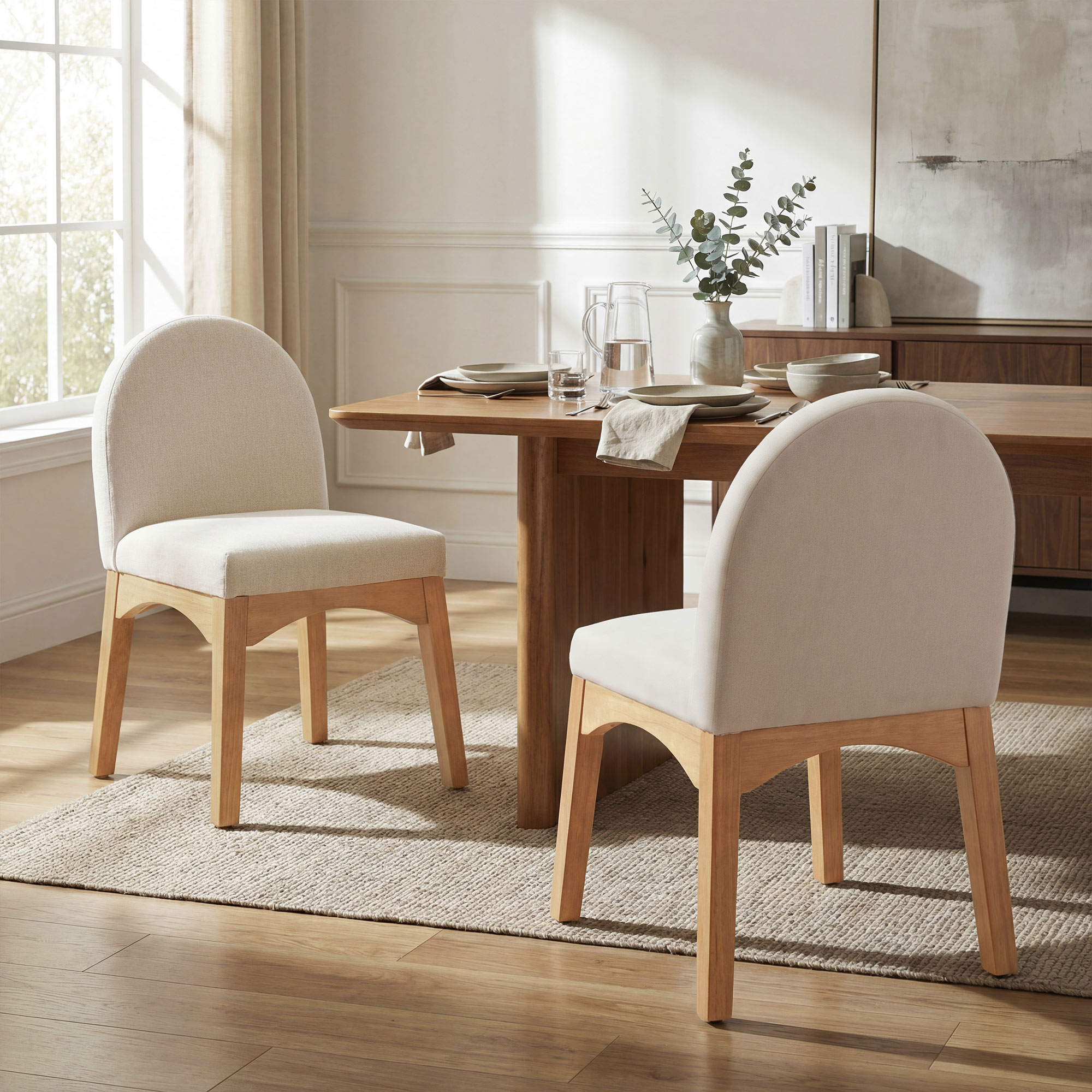 Nora Arched Dining Chairs (Set of 2) 