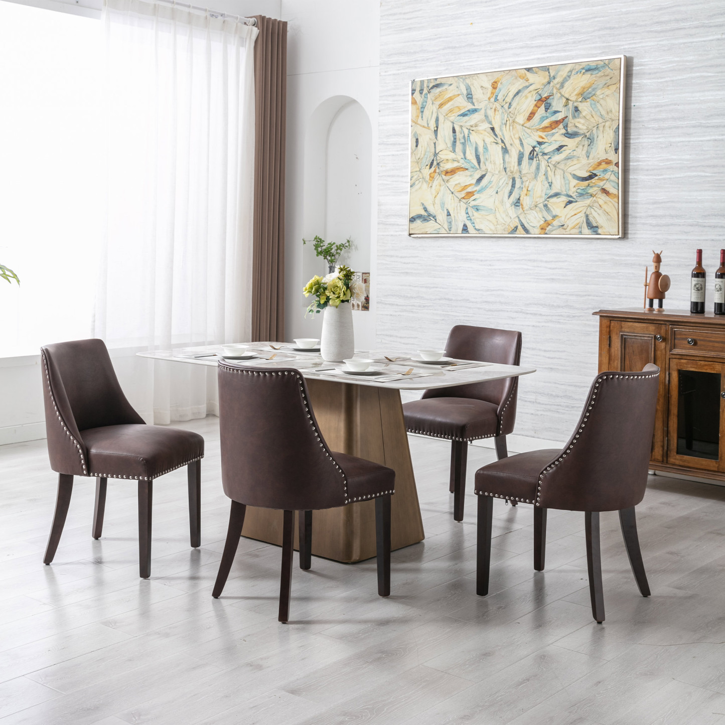 Eloise Linen Dining Chairs (Set of 2)