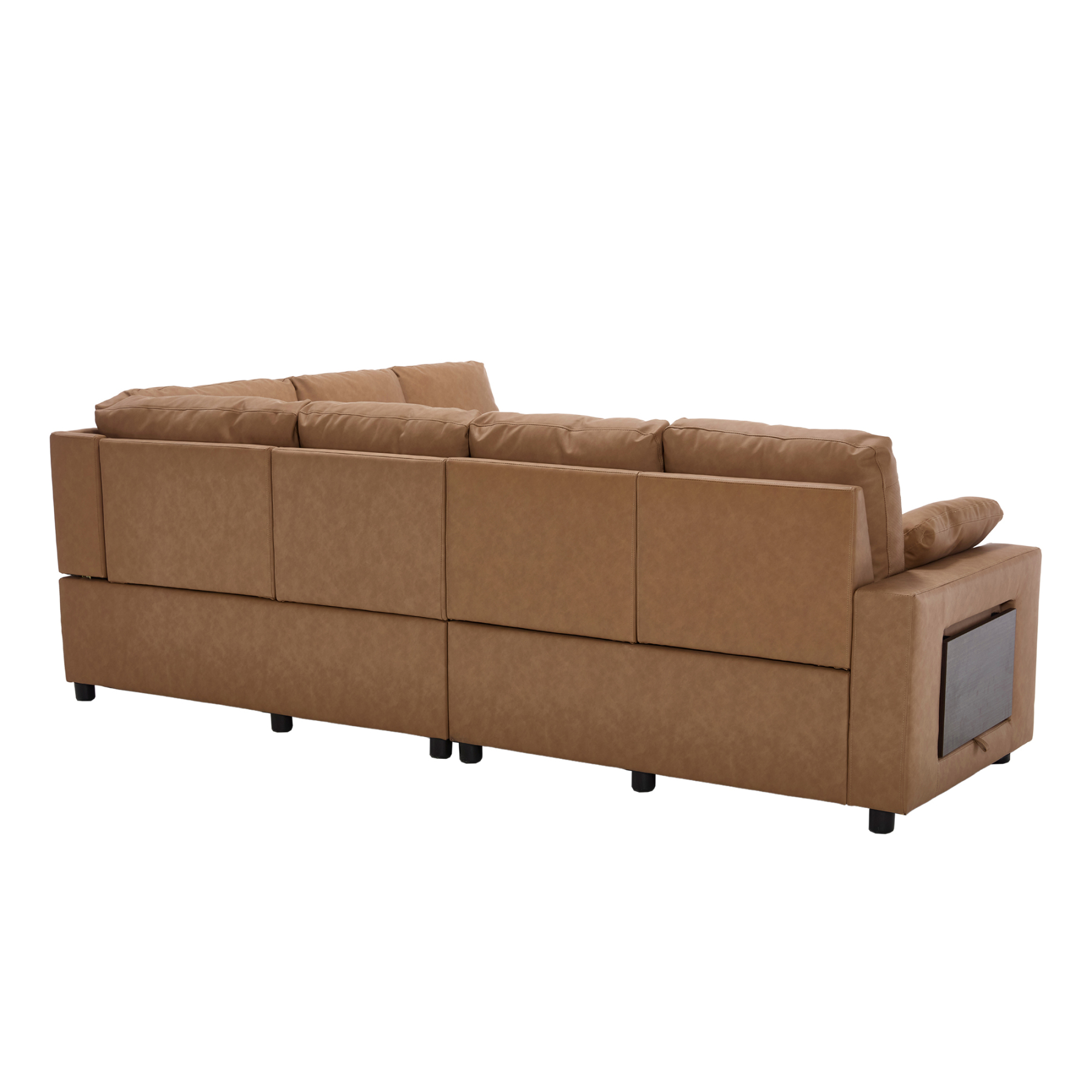 Levi Reclining Sectional Sofa With Storage