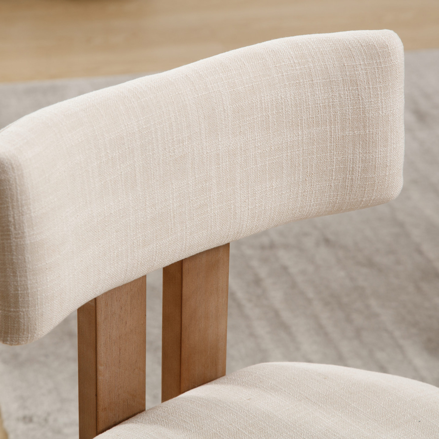 Leon 63'' Wooden Dining Table Set