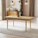 James 63'' Rectangular Dining Table Set for 4-6