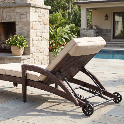 Brich Outdoor Chaise Lounge (Set of 2)