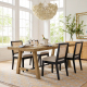 Weston Modern Cane Dining Chairs (Set of 2)
