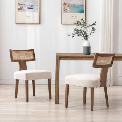 Payson Cane Dining Chairs (Set of 2)