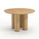 Elowen 47.5" Round Dining Table With Clara Chairs Set