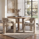 Dove Modern Upholstered Dining Chair-