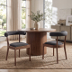 Taylor Modern Rustic Dining Chairs (Set of 2)