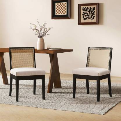 Cross Wooden Dining Table Set