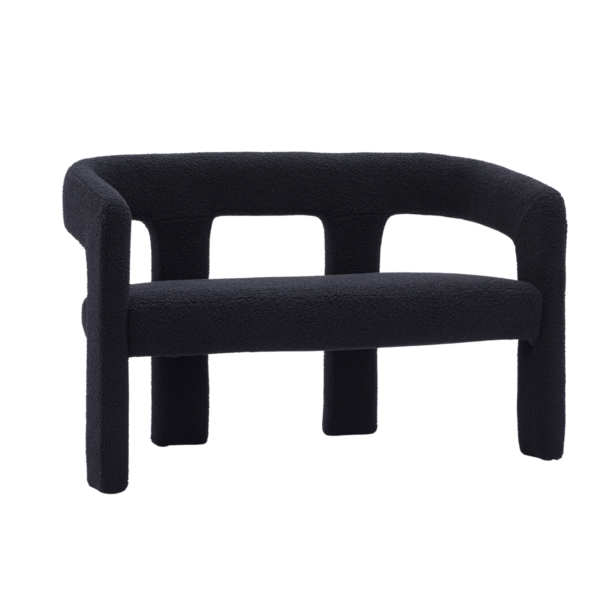 Dove 47'' Bench with Back