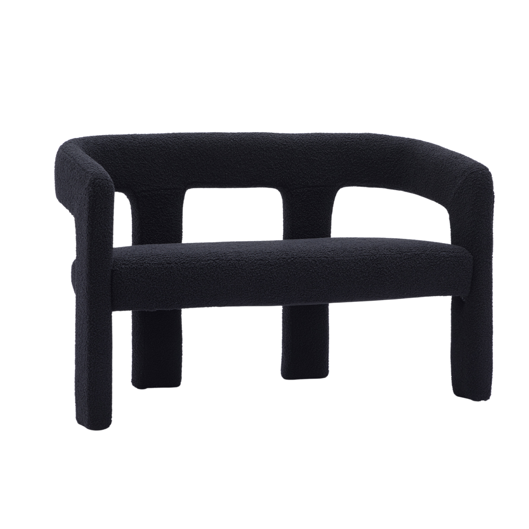 Dove 47'' Bench with Back