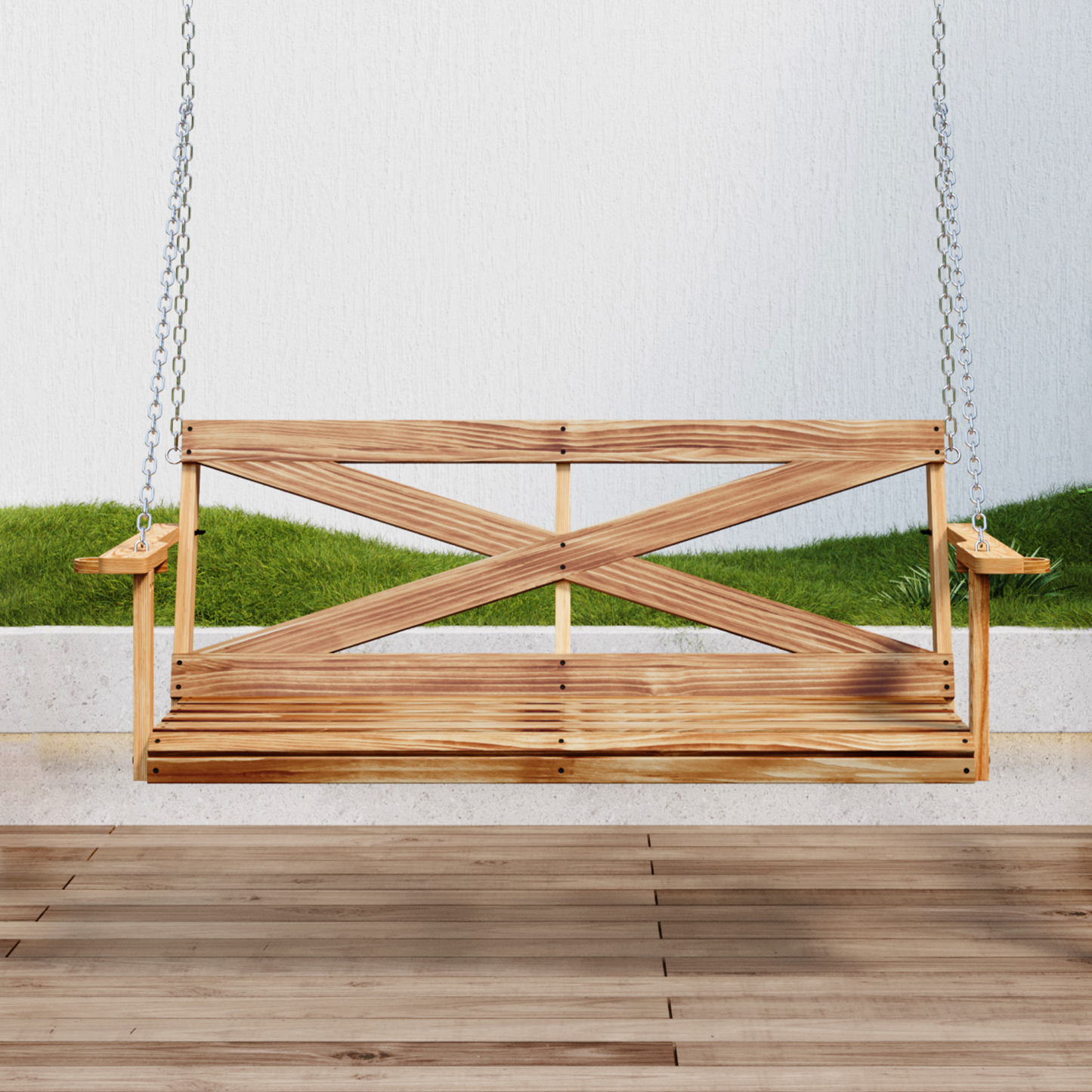 Folu Wood Outdoor Swing