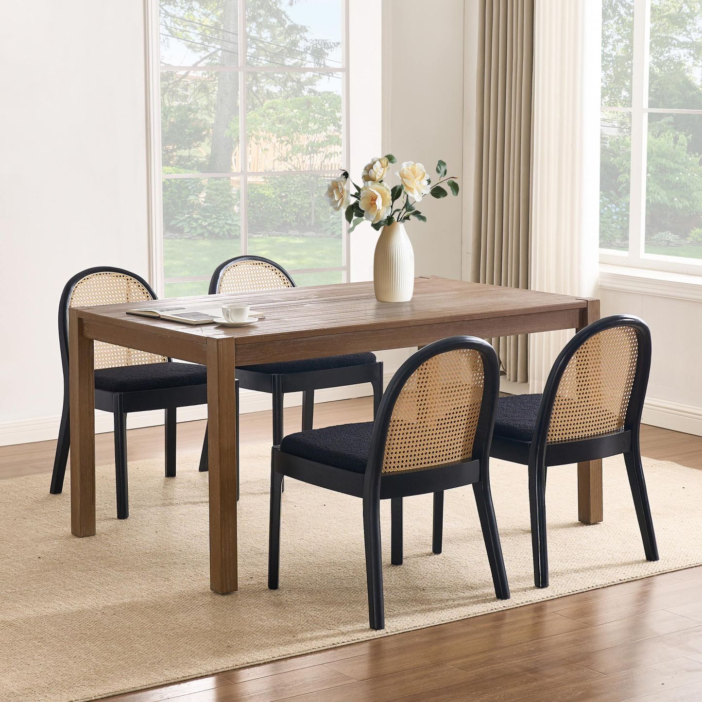 Salem Rattan Dining Chairs (Set of 2)