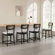 Walter Cane Counter & Bar Stools (Set of 2)