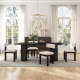Mateo Oval Dining Table With Payson Chairs Set