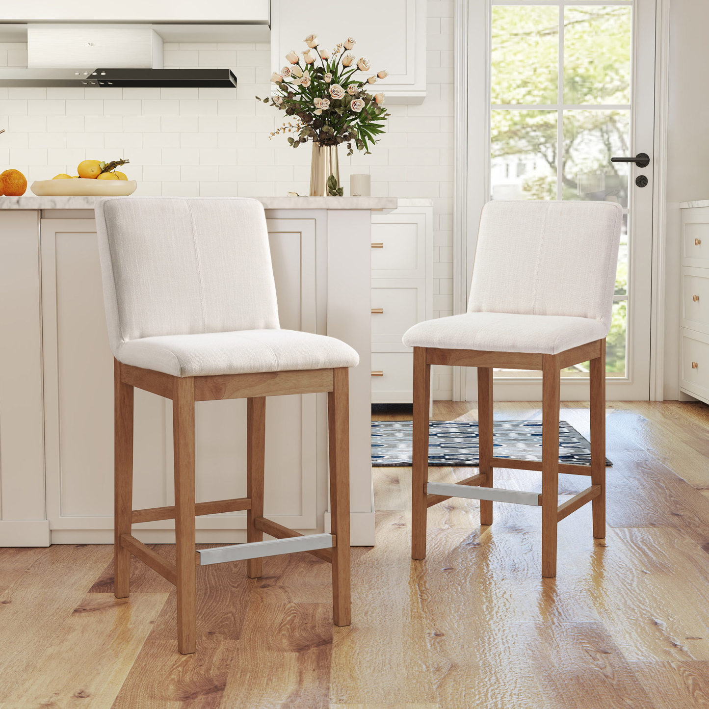 Nath Bar & Counter Stools (Set of 2)