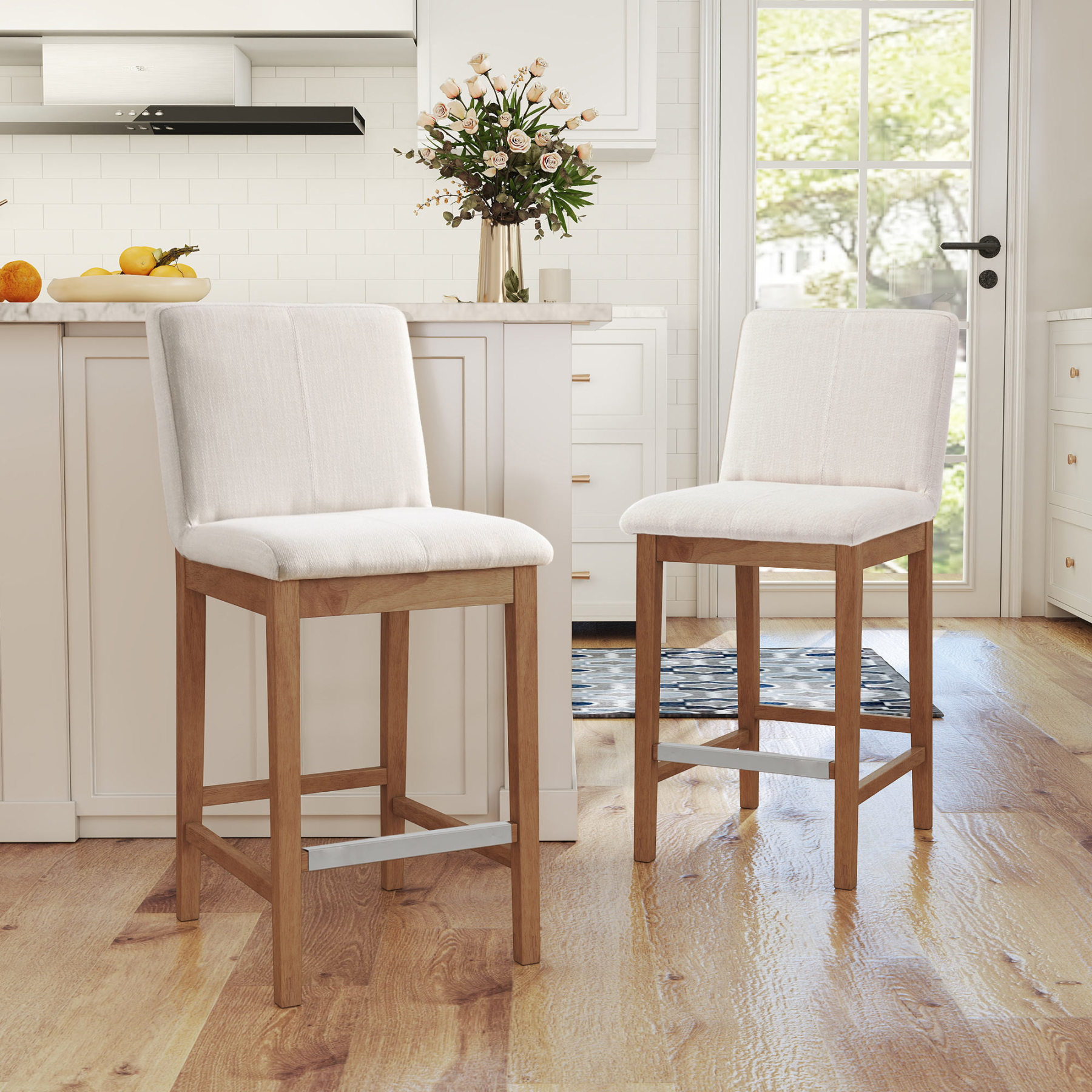 Nath Bar & Counter Stools (Set of 2)