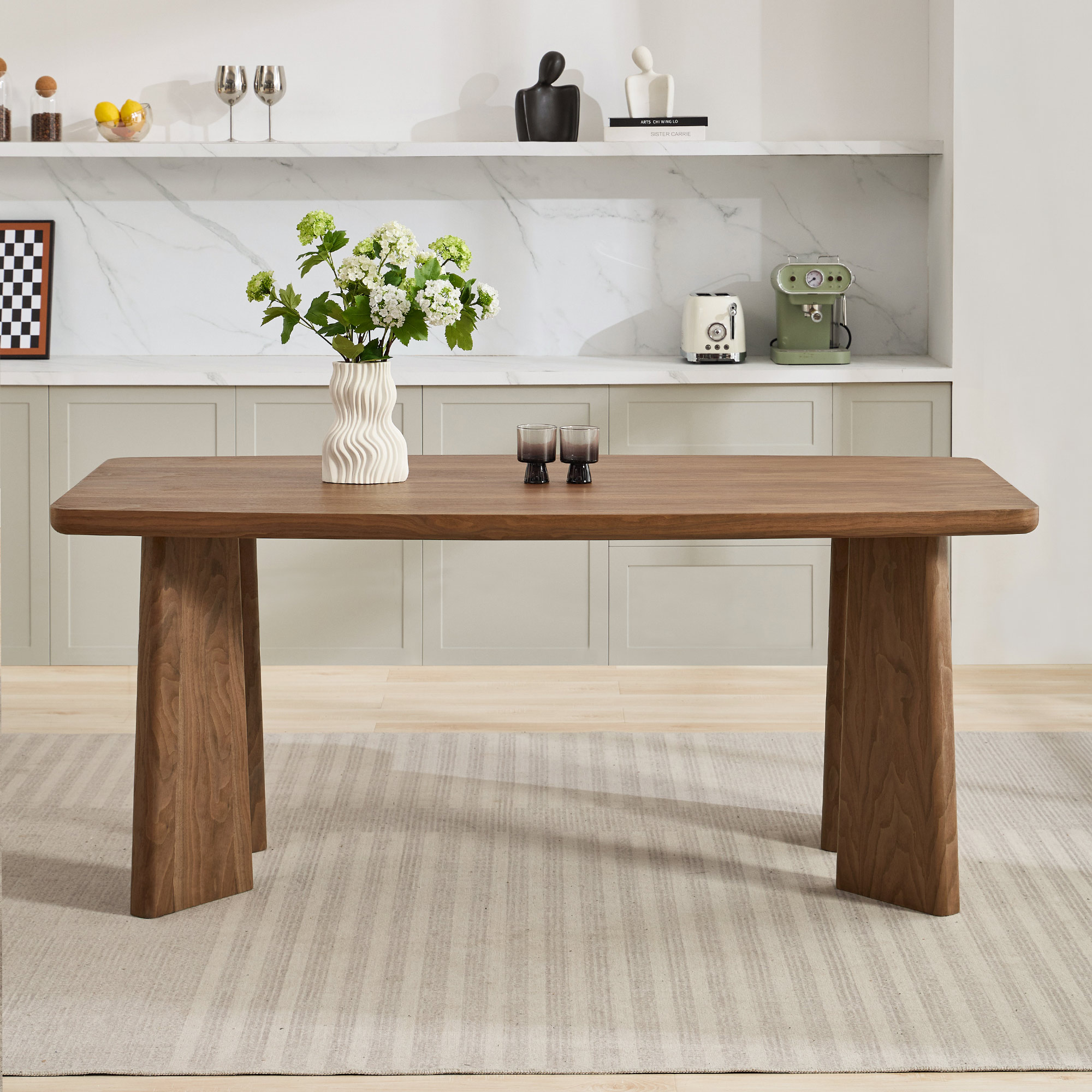 71 '' Rectangle Dining Table Set for 4-6