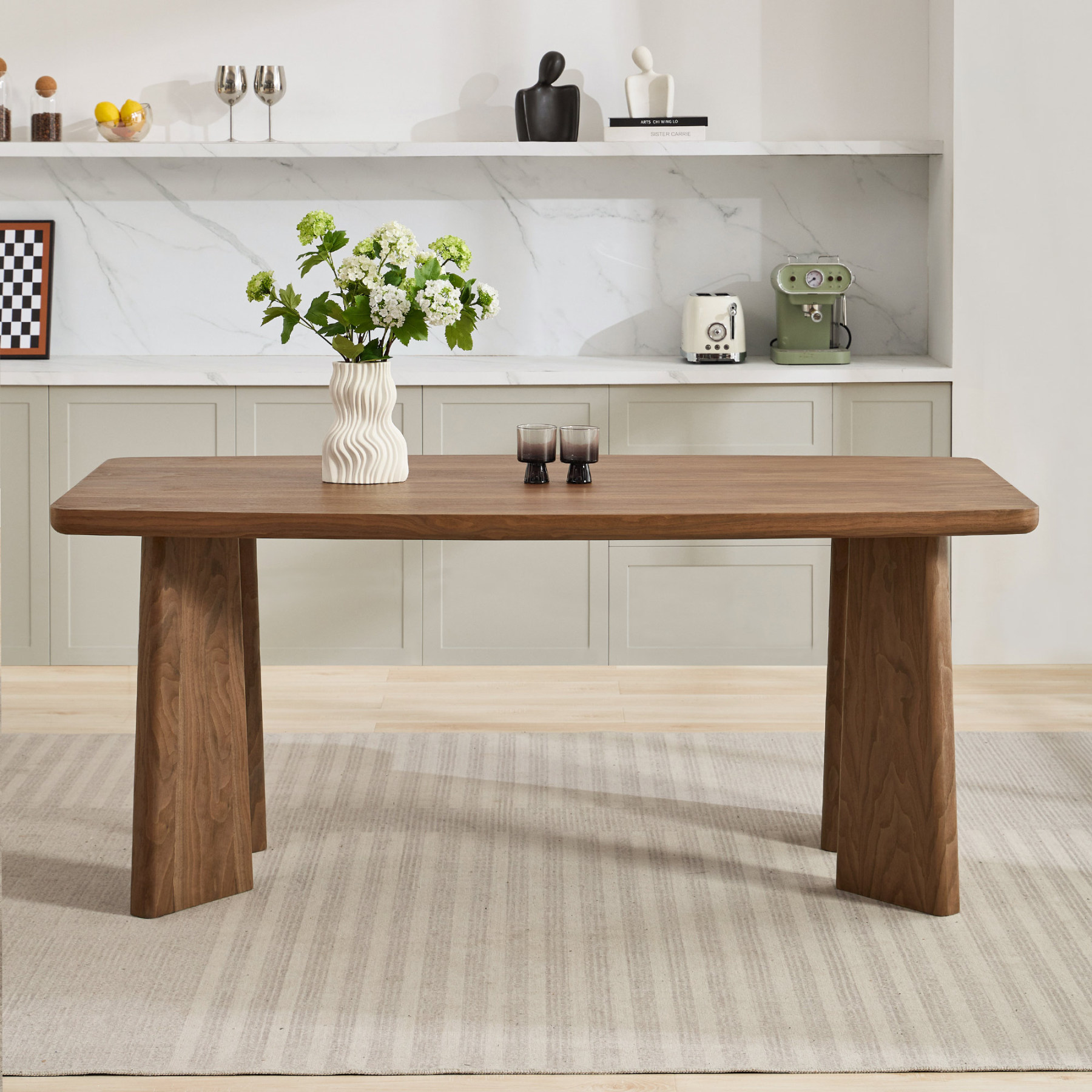 71 '' Rectangle Dining Table Set for 4-6