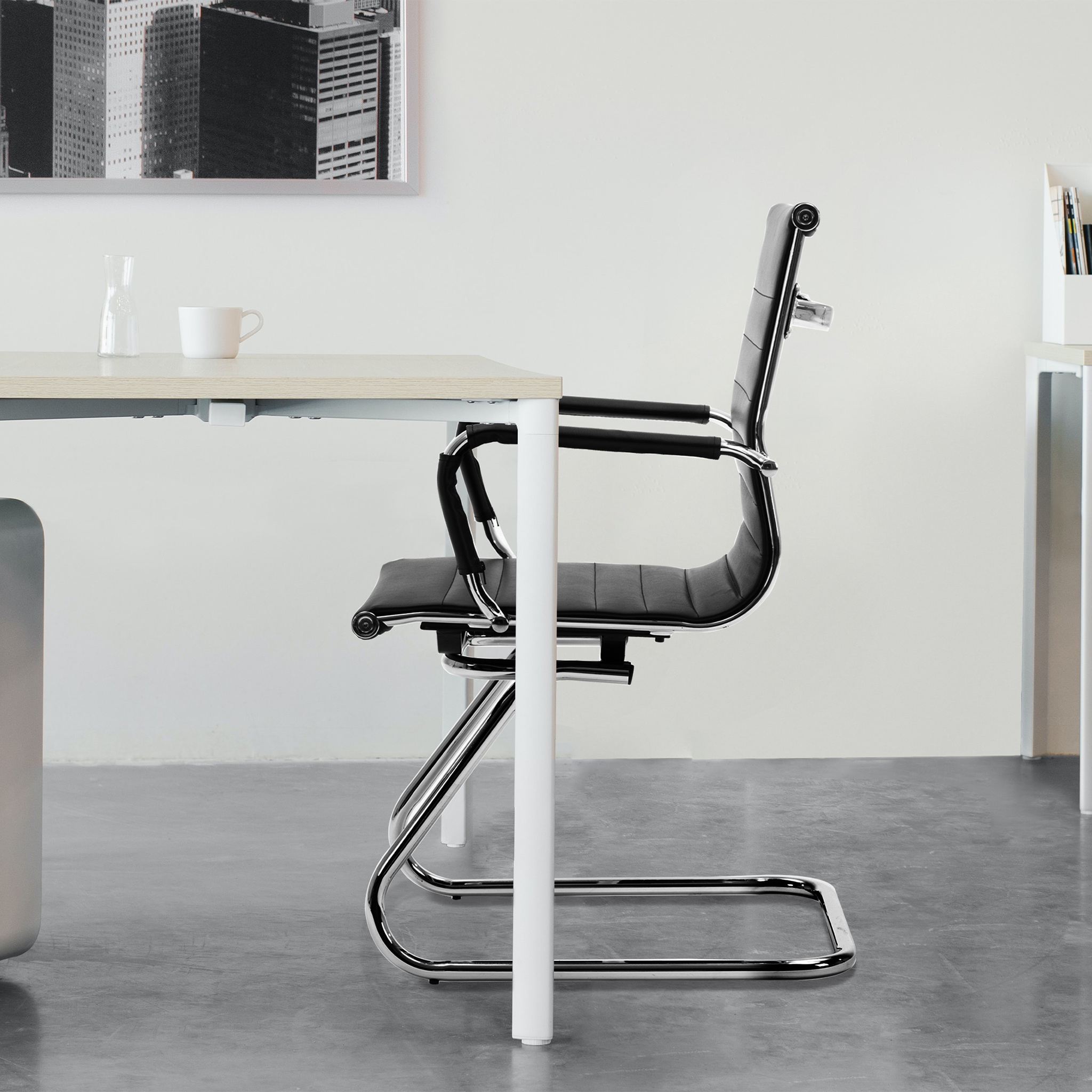 Rhombic Office Guest Chair (Set of 2)