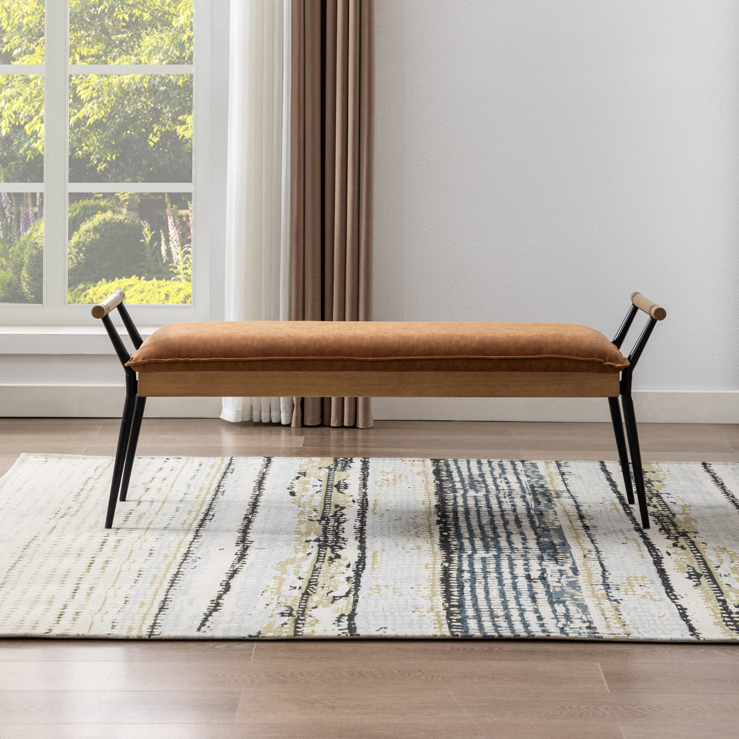 Alvin Upholstered Bench