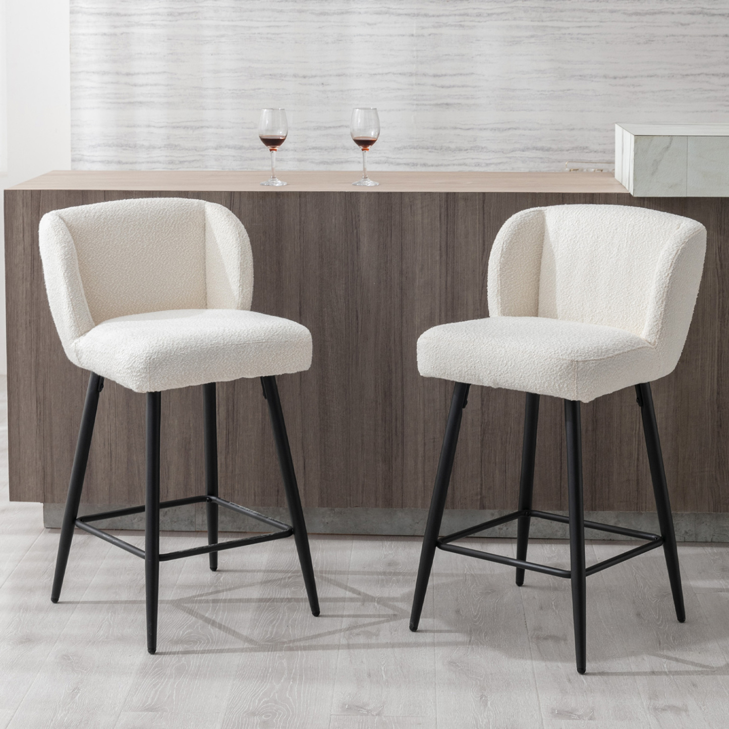 Ember Counter & Bar Stools (Set of 2)
