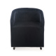 Troy Rolling Dining Chair