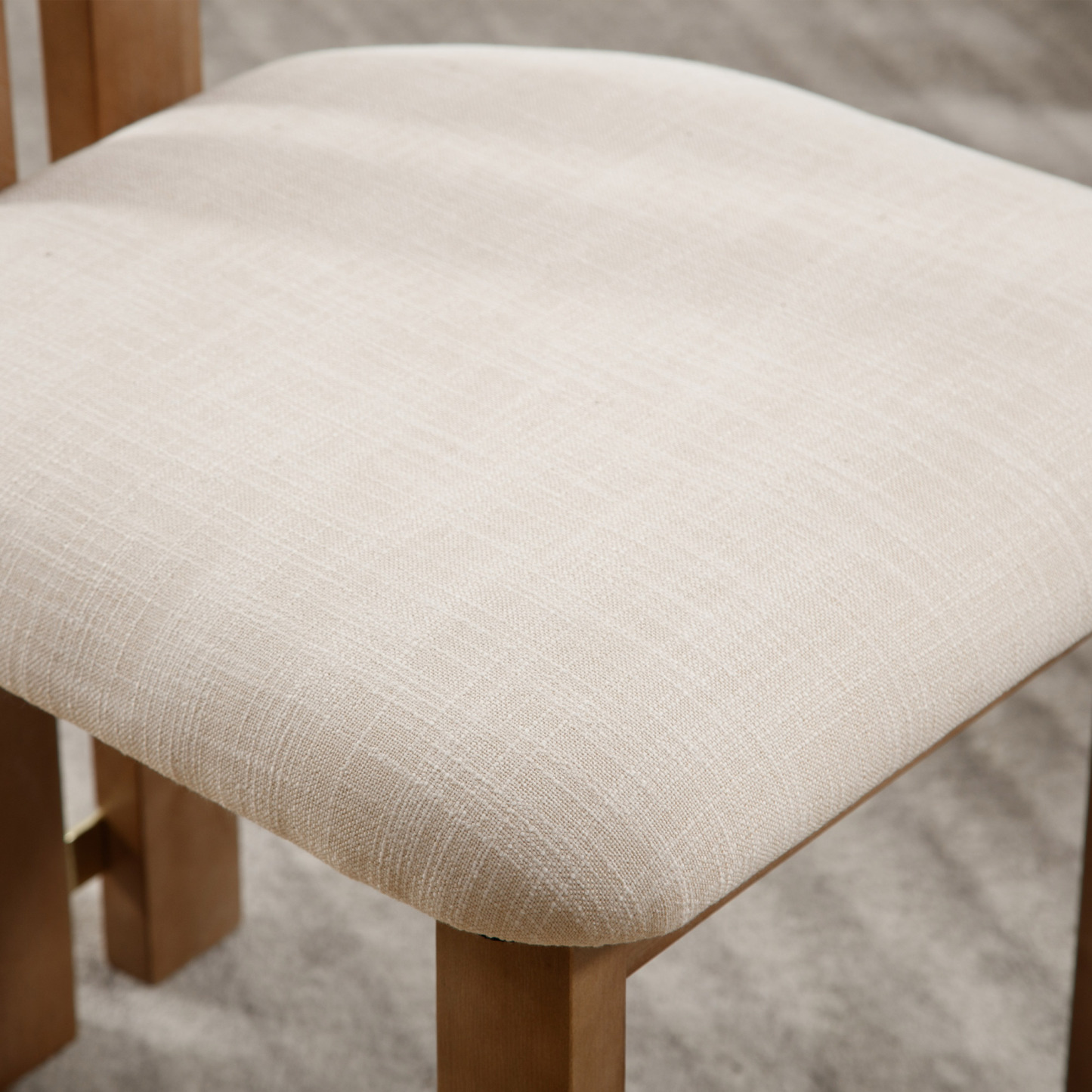 Leon 63'' Wooden Dining Table Set