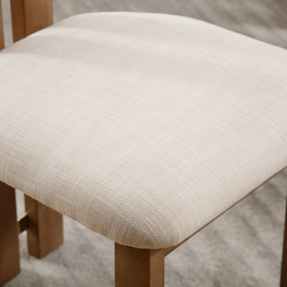 Leon 63'' Wooden Dining Table Set