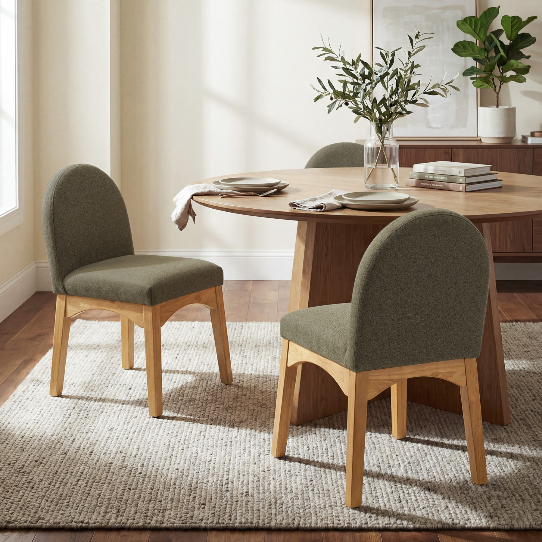 Nora Arched Dining Chairs (Set of 2) 