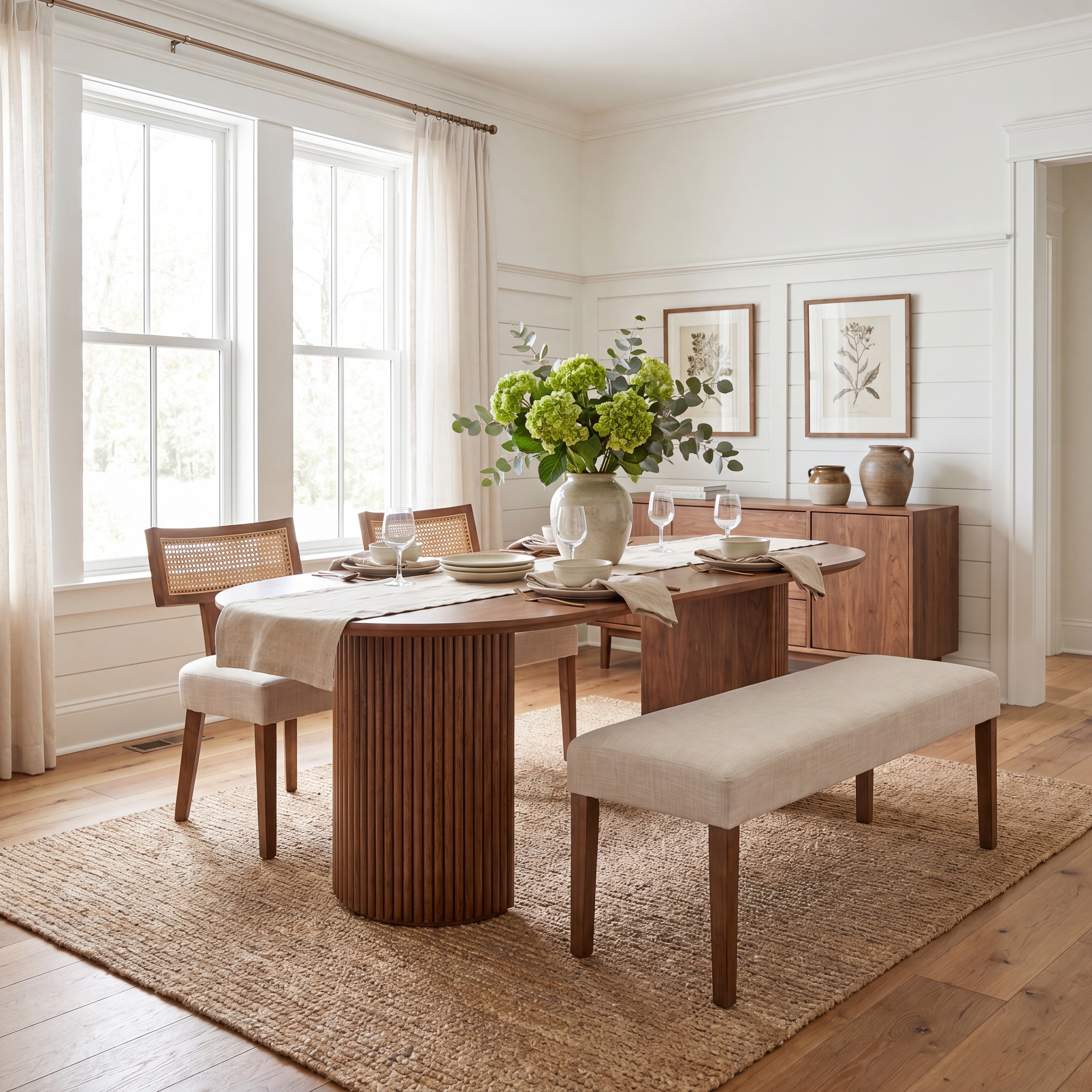 [Copy]Payson Dining Table With Chairs Set